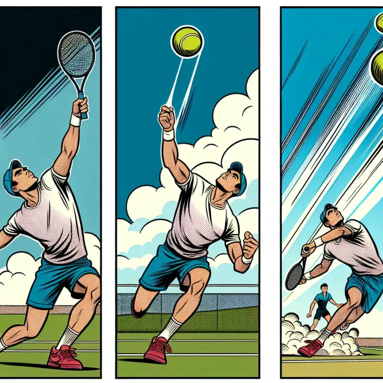 прием подачи в большом теннисе