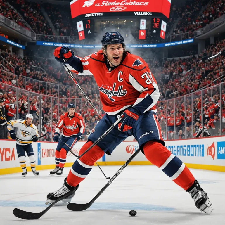 Реакция Америки на 912-й гол Александра Овечкина в НХЛ: как легенда прервала сухую серию