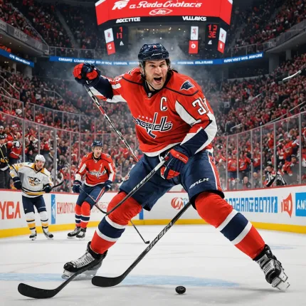 Реакция Америки на 912-й гол Александра Овечкина в НХЛ: как легенда прервала сухую серию