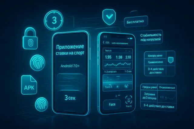 Приложение ставки на спорт: разбор по показателям